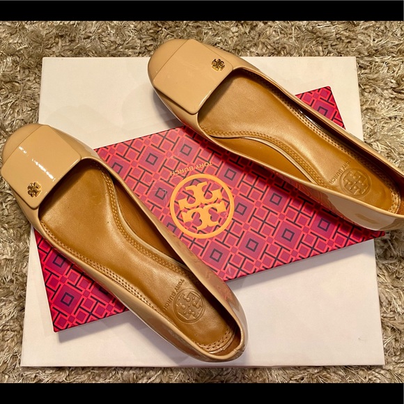 Tory Burch Yardley Flat Patent Calf Size 8 - Picture 7 of 9